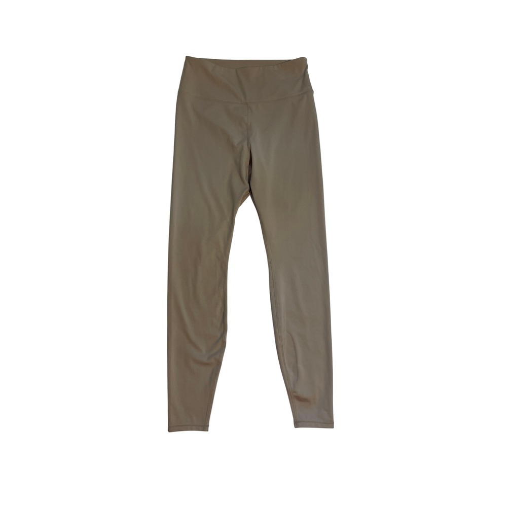 H&M Move Womens High Waisted Athletic Leggings Taupe Brown Size Small Yoga Pants
